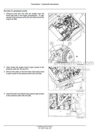 Photo 3 - New Holland TH6.32 TH6.36 TH7.32 TH7.37 TH7.42 TH9.35 Stage IV Service Manual Telescopic Handler 51546942