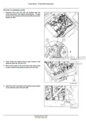 Photo 3 - New Holland TH6.32 TH6.36 TH7.32 TH7.37 TH7.42 TH9.35 Stage IV Service Manual Telescopic Handler 51546942