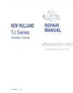 Photo 5 - New Holland TJ275 TJ325 TJ375 TJ375HD TJ425 TJ450 TJ500 Repair Manual Tractor 87542227