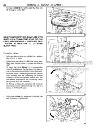 Photo 3 - New Holland TN55V TN65V TN75V TN65N TN75N Repair Manual Tractor 86627058
