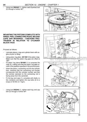 Photo 3 - New Holland TN55V TN65V TN75V TN65N TN75N Repair Manual Tractor 86627058