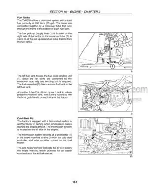 Photo 2 - New Holland TV6070 Master Service Manual Tractor 84127307