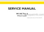 Photo 4 - New Holland W110C Tier 4 Service Manual Wheel Loader