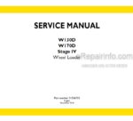 Photo 4 - New Holland W130D W170D Stage IV Service Manual Wheel Loader 51556733