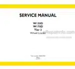Photo 4 - New Holland W130D W170D Tier 2 Service Manual Wheel Loader 48083744