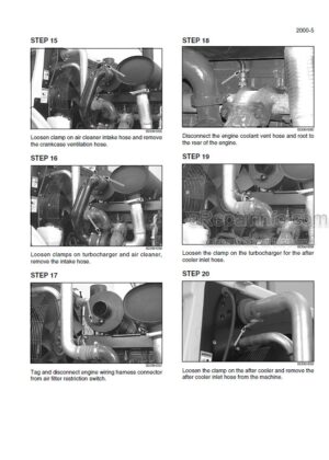 Photo 3 - New Holland W170B Workshop Manual Wheel Loader 87614924