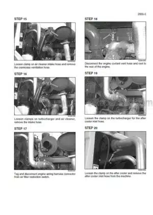 Photo 7 - New Holland Kobelco MH4.6 MH Plus C Workshop Manual Excavator 60413482