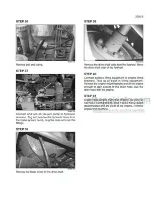 Photo 7 - New Holland W170C Service Manual Wheel Loader 84488417