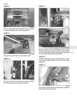 Photo 3 - New Holland W190C Tier 4 Service Manual Wheel Loader 84525157