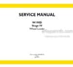 Photo 4 - New Holland W190D Stage IV Service Manual Wheel Loader 48144035
