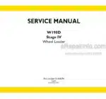 Photo 4 - New Holland W190D Stage IV Service Manual Wheel Loader 51428254