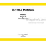 Photo 4 - New Holland W190D Stage IV Service Manual Wheel Loader 51556738
