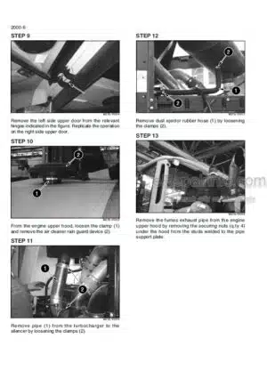 Photo 7 - New Holland W270B Service Manual Wheel Loader 87661531