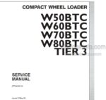 Photo 4 - New Holland W50BTC W60BTC W70BTC W80BTC Tier 3 Service Manual Compact Wheel Loader 87734623ANA