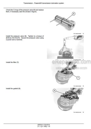 Photo 7 - New Holland Kawasaki FH580V Repair Manual Engine 87372878