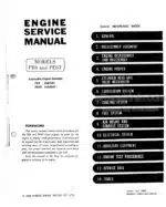 Photo 4 - Nissan PE6 PE6T Service Manual Diesel Engine SMEPES3E00NA