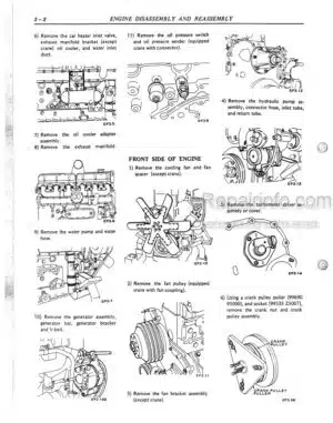 Photo 9 - Nissan PE6 PE6T Service Manual Diesel Engine SMEPES3E00NA