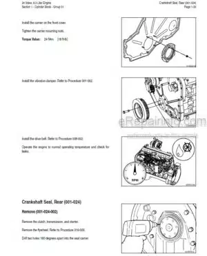 Photo 6 - Case Mitsubishi S4L2 S4L Service Manual Engine 47372931
