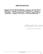 Photo 5 - Case 250 280 310 340 PST Magnum Rowtrac Tier 4B Service Manual Tractor 51431500