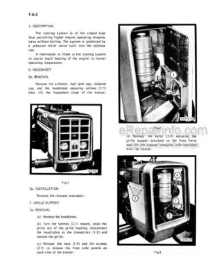 Photo 8 - Case RB344 Service Manual Baler 87734281B