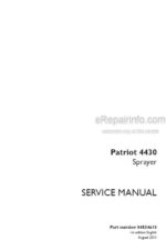 Photo 4 - Case 4430 Patriot Service Manual Sprayer 84534618