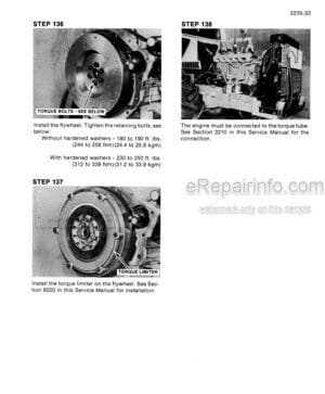 Photo 2 - Case 4494 4694 Service Manual Tractor 8-25610R0