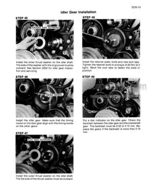 Photo 2 - Case 4894 Service Manual Tractor 8-25520R0