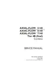 Photo 4 - Case 5140 6140 7140 Axial Flow Tier 4B Final Service Manual Combine 47795177