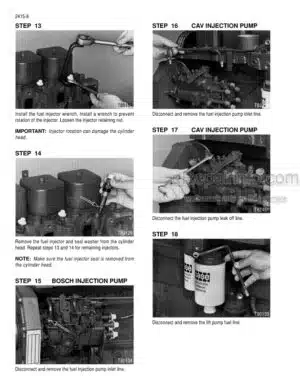 Photo 7 - Case Mitsubishi S3L2 Service Manual Engine 47581892