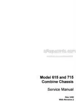 Photo 5 - Case 615 715 Service Manual Combine Chassis GSS1430