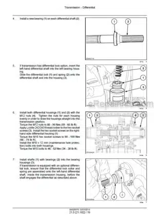 Photo 3 - Case 7120 8120 9120 Axial Flow Service Manual Combine 84526978