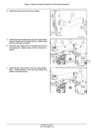 Photo 8 - Case 7230 8230 9230 Axial Flow Service Manual Combine