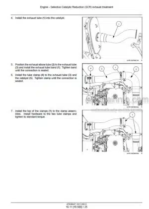 Photo 4 - Case 7230 8230 9230 Axial Flow Service Manual Combine