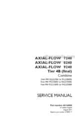 Photo 4 - Case 7240 8240 9240 Axial Flow Tier 4B Final Service Manual Combine 48144050
