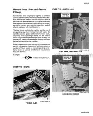 Photo 3 - Case 8750 Service Manual Forage Harvester 7-61890R0