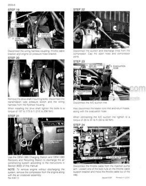 Photo 8 - Case 9100 9200 Service Manual Tractor 8-81859R0