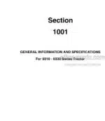Photo 4 - Case 9310 9330 Service Manual Tractor 8-83352