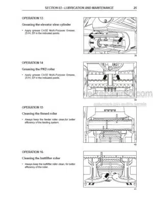 Photo 7 - Case DC133 DC163 Service Manual Disc Mower Conditioner 48049005