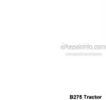 Photo 4 - Case B275 Service Manual Tractor