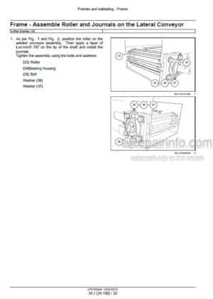 Photo 7 - Case CPX620 Service Manual Cotton Picker