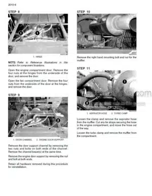 Photo 3 - Case CPX420 Cotton Express Service Manual Cotton Picker 87601348