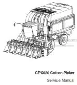 Photo 4 - Case CPX620 Service Manual Cotton Picker
