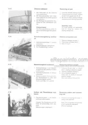 Photo 6 - Case DC92 Service Manual Disc Mower Conditioner 48068913