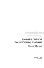 Photo 4 - Case Cursor F2CE9684 F3AE9684 Tier 3 Repair Manual Engine 87686520