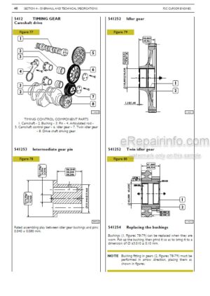 Photo 7 - Case SMX91 Repair Manual Mower Conditioner 86630606