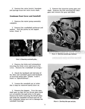 Photo 7 - Case 9100 Series Service Manual Tractor 8-92722R0