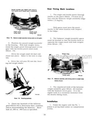 Photo 8 - Case WD1903 WD2303 Series II Service Manual Self Propelled Windrower 47698331