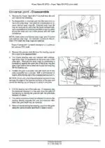 Photo 2 - Case DC93 DC103 Service Manual Disc Mower Conditioner 51586250