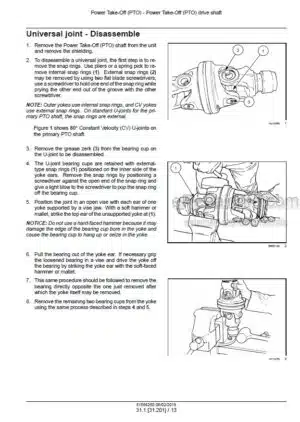 Photo 1 - Case DC93 DC103 Service Manual Disc Mower Conditioner 51586250