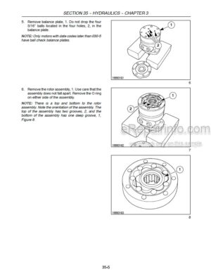 Photo 7 - Case JX95 Straddle Mount Repair Manual Tractor 87519319